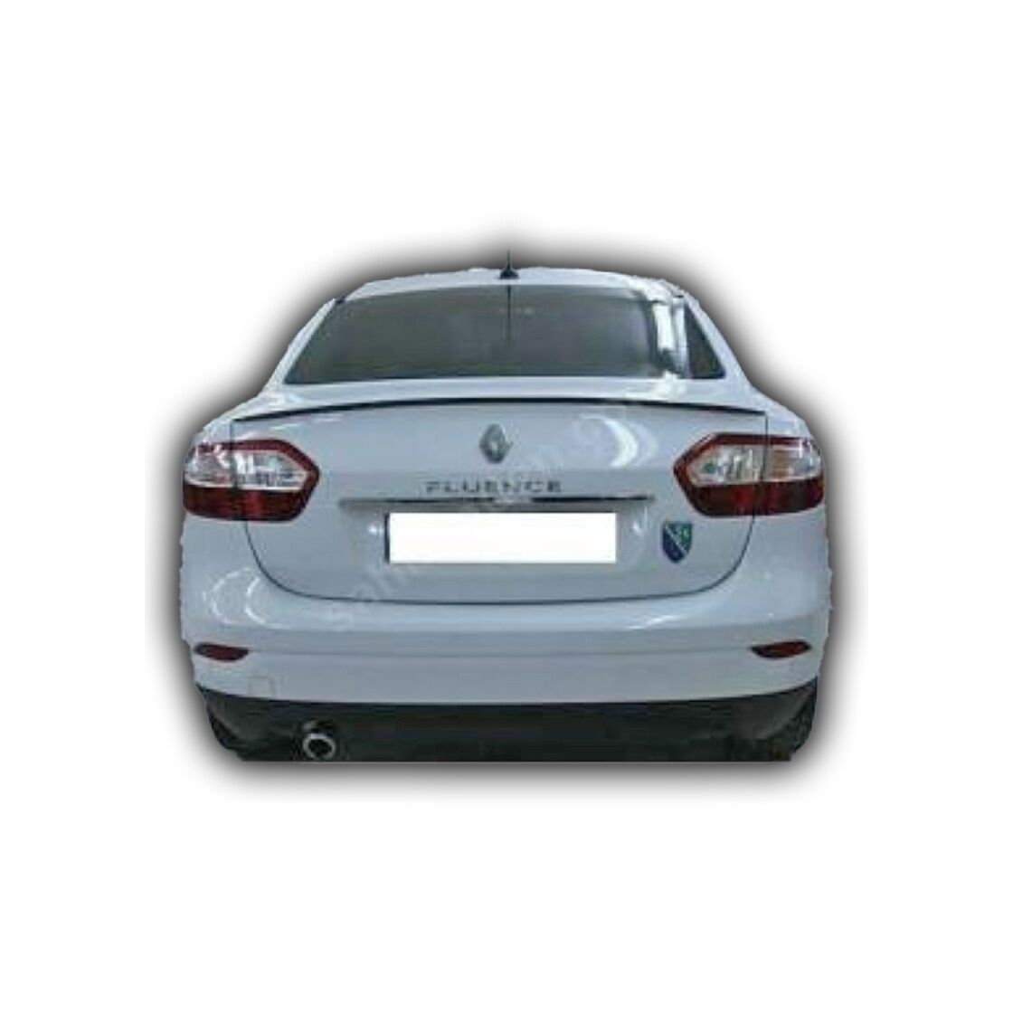 Renault Fluence İnce Anatomik Spoiler Boyasız