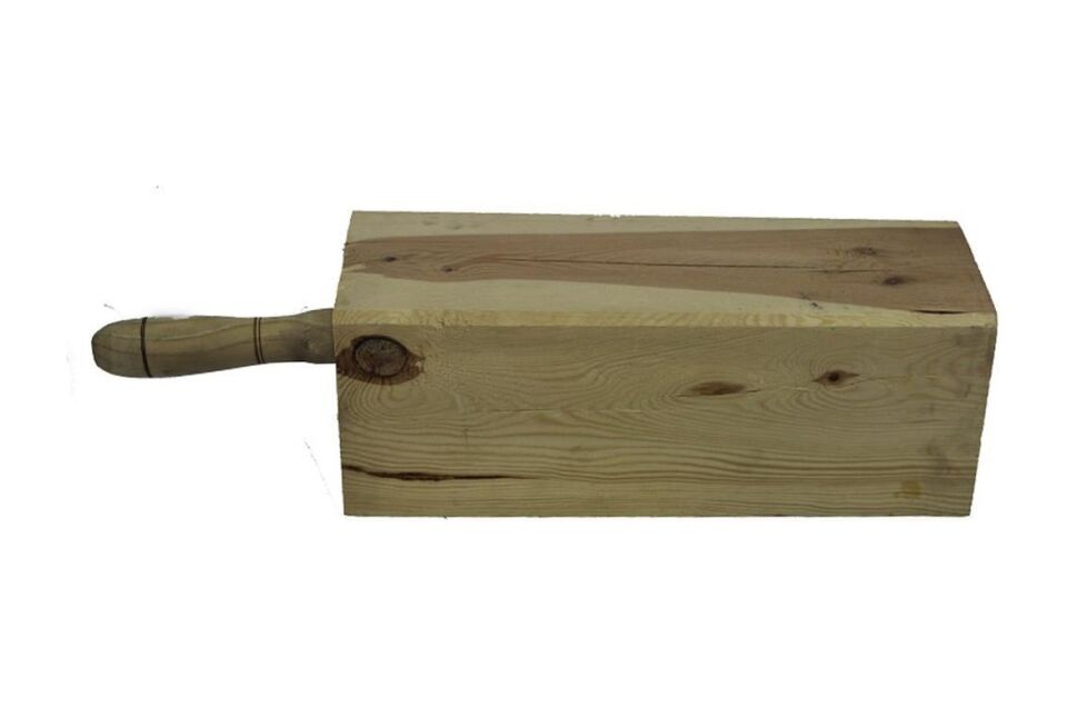 Tahta Oto Araç Araba Kamyon Tır Traktör Teker Takozu 40 Cm