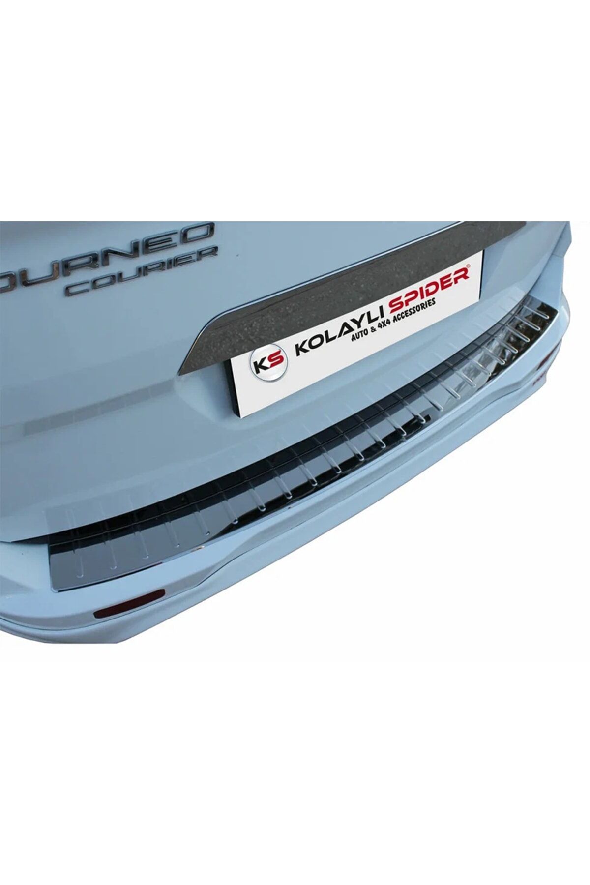 Ford Courier Arka Tampon Eşiği 2014 Sonrası Paslanmaz Çelik