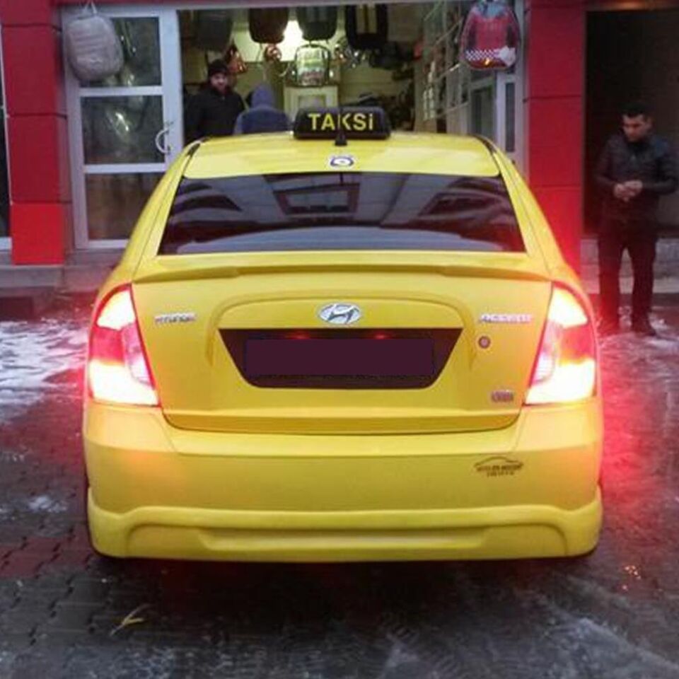 Hyundai Accent Era Arka Tampon Eki 2006-2012 Model Arası Boyalı