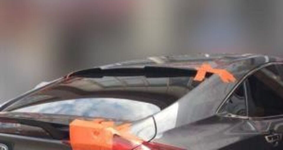 Honda Civic Cam Üstü Tavan Spoiler Fc5 Kasa 2016 Sonrası Boyalı