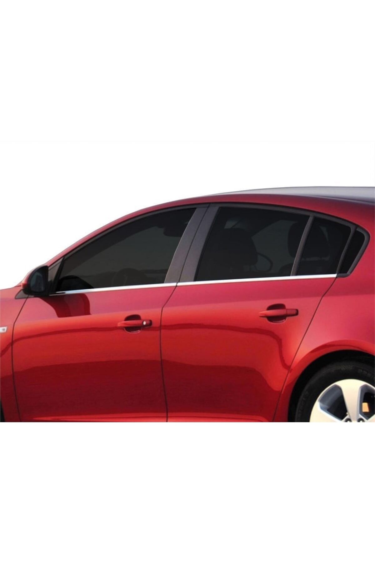 Chevrolet Cruze Hb Krom Cam Çıtası 4 Parça Paslanmaz Çelik