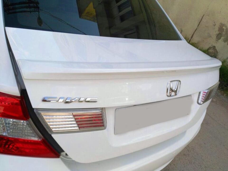 Honda Civic Düz Anatomik Spoiler 2012-2016 Model Arası Boyalı