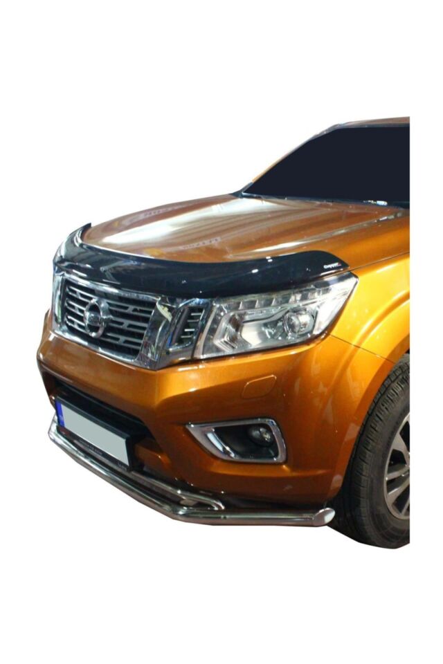 Nissan Navara Ön Krom Koruma Bıyık Paslanmaz Çelik