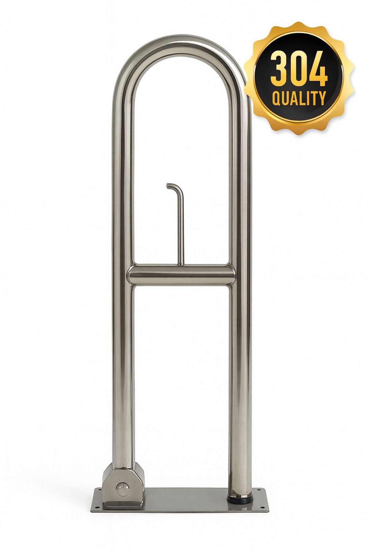 Engelli Tutunma Barı Tuvalet Kağıtlıklı Banyo Wc Küvet Paslanmaz 1 Adet