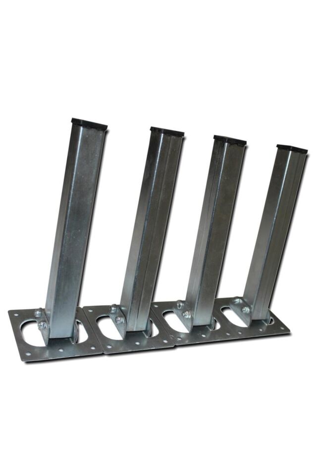 Masa Ayağı 4lü Katlanır Metal Yer Sofrası Ayağı 20 Cm