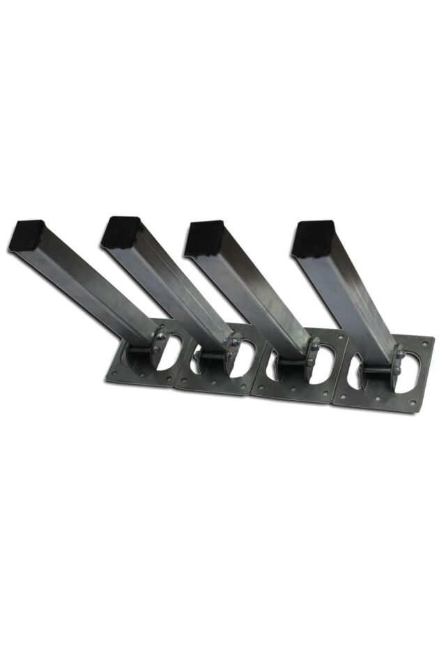 Masa Ayağı 4lü Katlanır Metal Yer Sofrası Ayağı 50 Cm