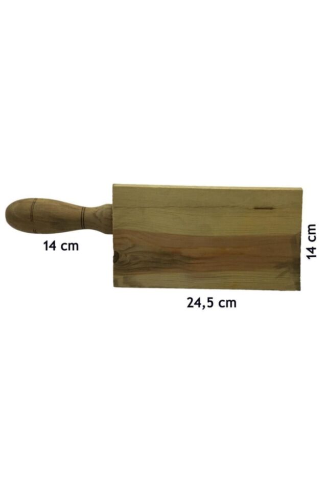 Tahta Oto Araç Araba Kamyon Tır Traktör Teker Takozu 24 Cm