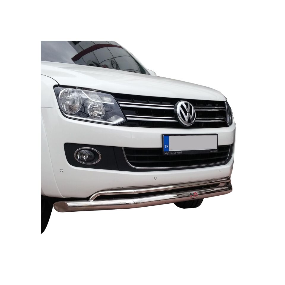 Volkswagen Amarok Ön Krom Koruma Bıyık Paslanmaz Çelik