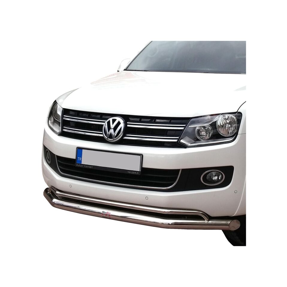 Volkswagen Amarok Ön Krom Koruma Bıyık Paslanmaz Çelik