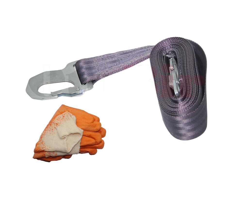 Çeki Halatı Çekme Halatı 3 Ton 5 M + Eldiven