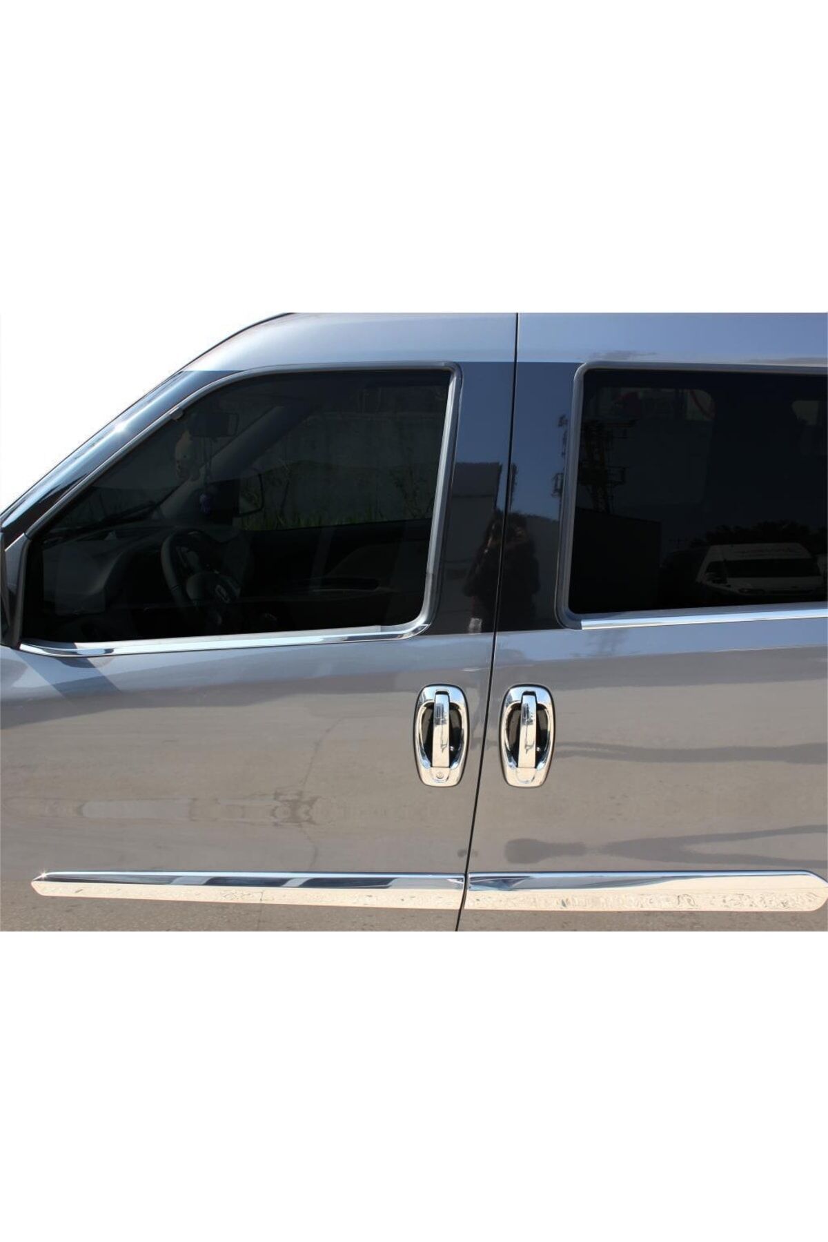 Fiat Doblo Cam Çıtası 4 Parça 2010 Ve Sonrası Paslanmaz Çelik