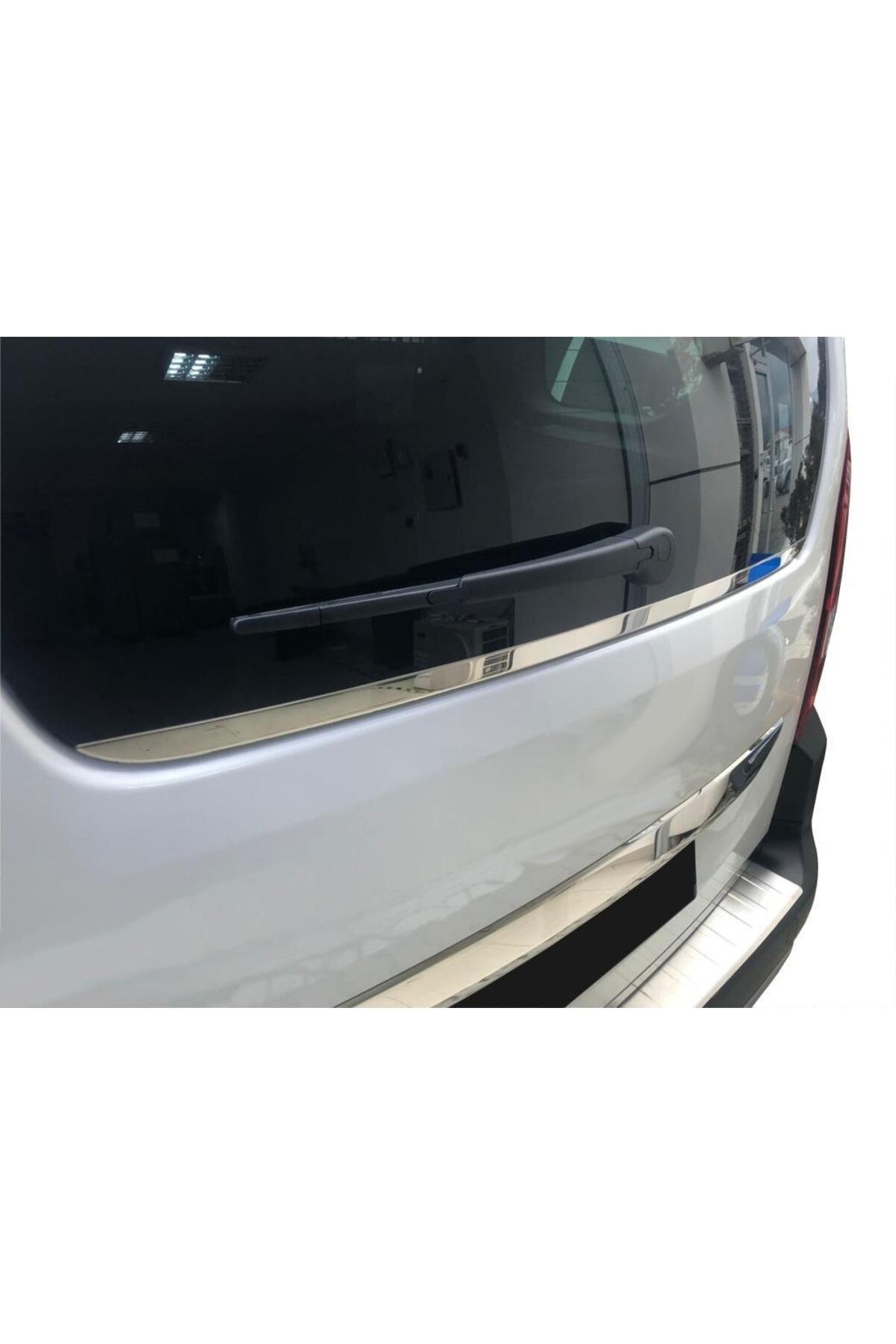 Citroen Berlingo Bagaj Camı Alt Çıtası 2018 Sonrası Paslanmaz Çelik