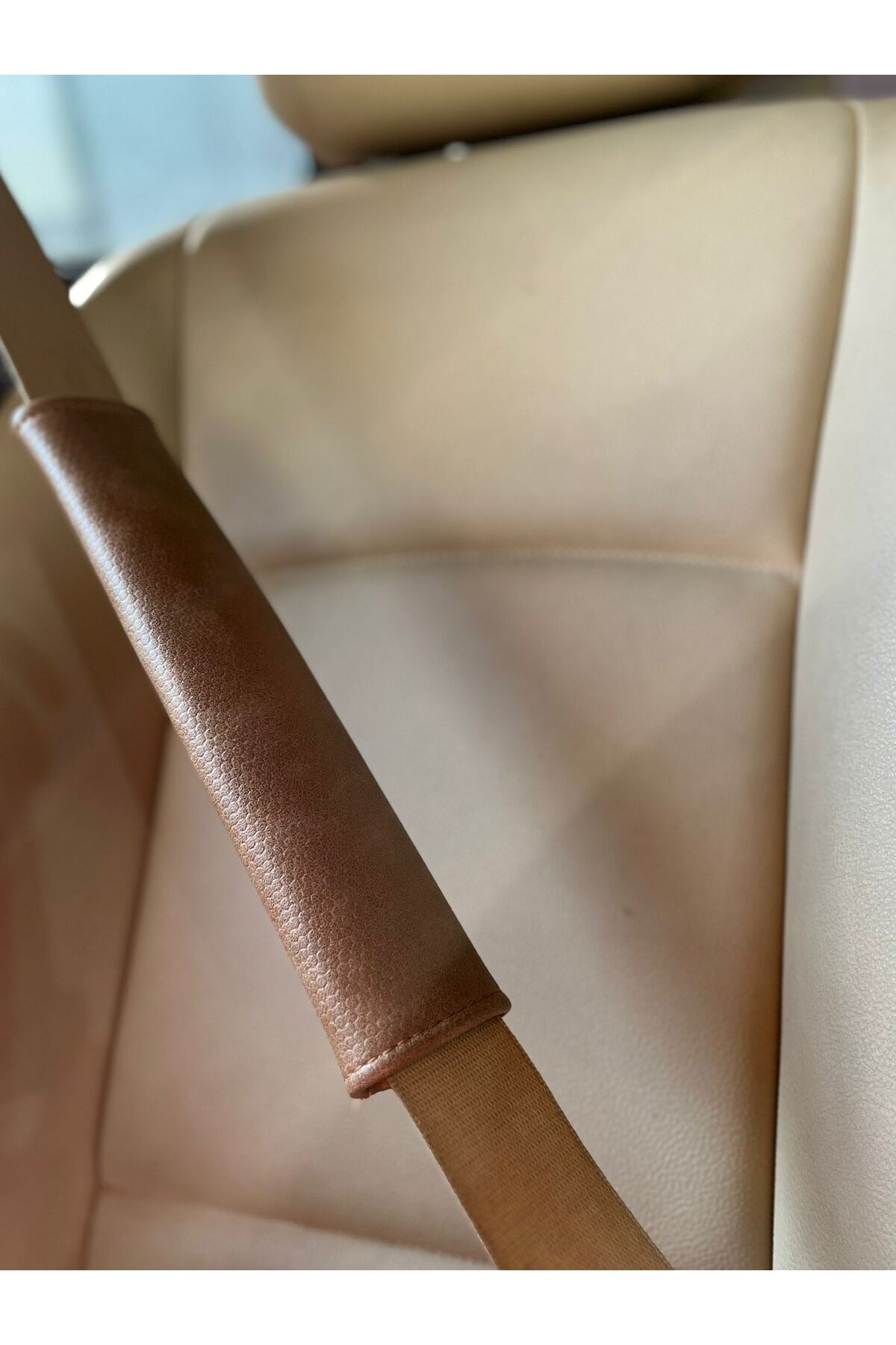 Emniyet Kemer Kılıfı Koruyucu Ped (YUMUŞAK VE ESTETİK TASARIM PREMİUM)