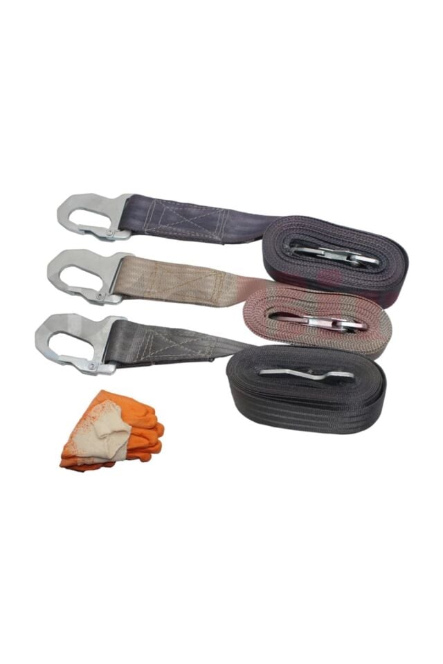 Çeki Halatı (Çekme Halatı) 3 Ton / 5 Metre ELDİVEN HEDİYELİ !!