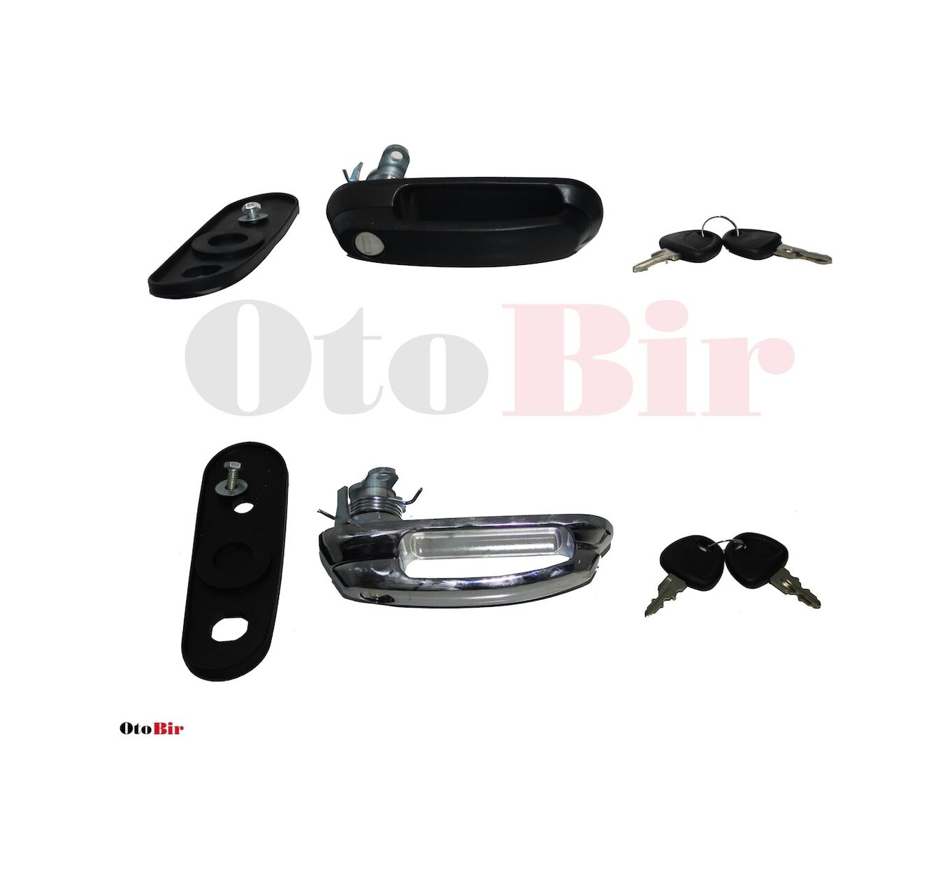 Pick Up Kabin Kapak Kilidi Pikap Kabin Kilidi-Krom