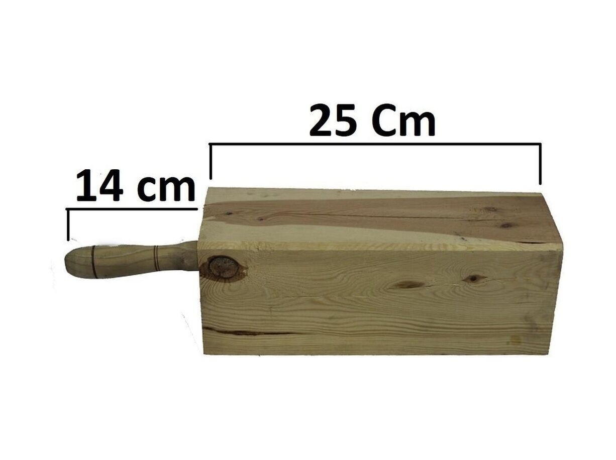 Tahta Araç Takoz 25 Cm Otomobil