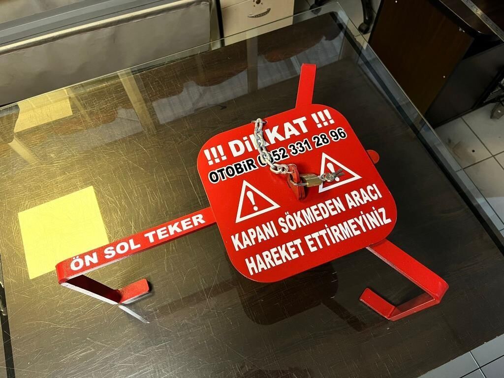 Metal Araç Teker Kilidi