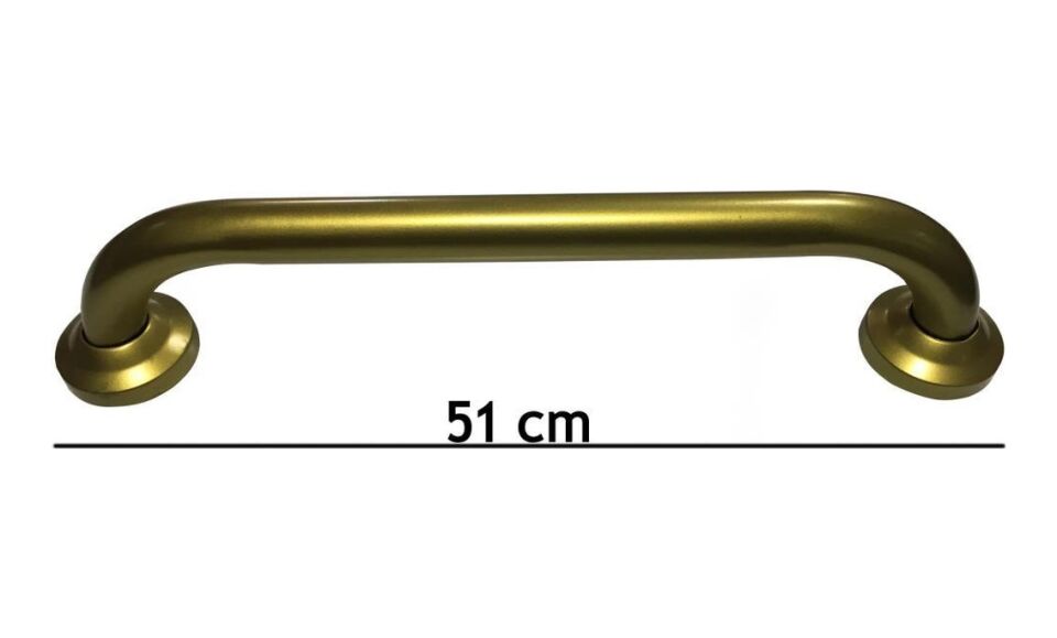Pasus Paslanmaz Bronz Engelli Tutunma Barı Tutamağı 51cm WC Banyo