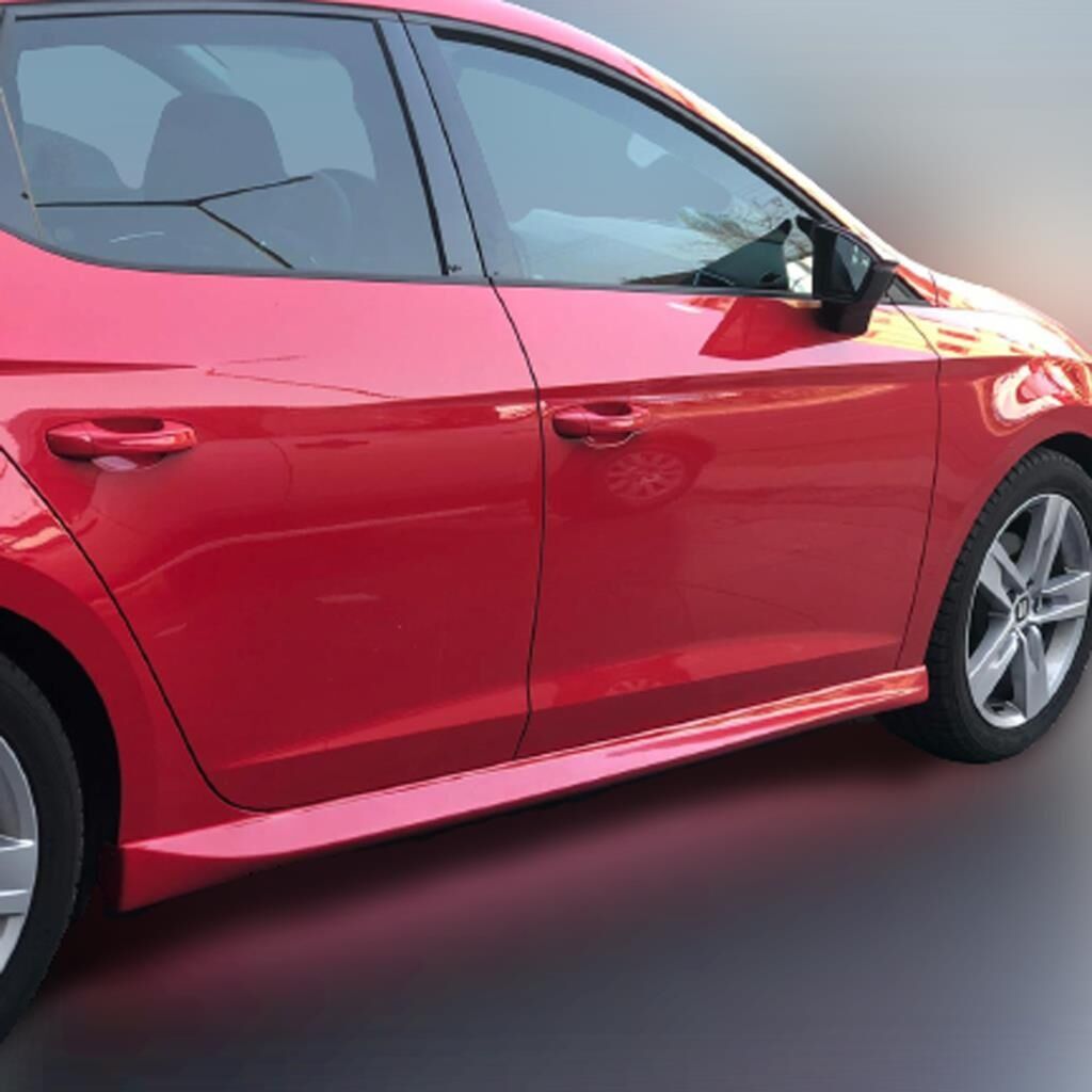 Skoda Rapid Yan Marşpiyel Fiber Boyalı - Leon R Modeli