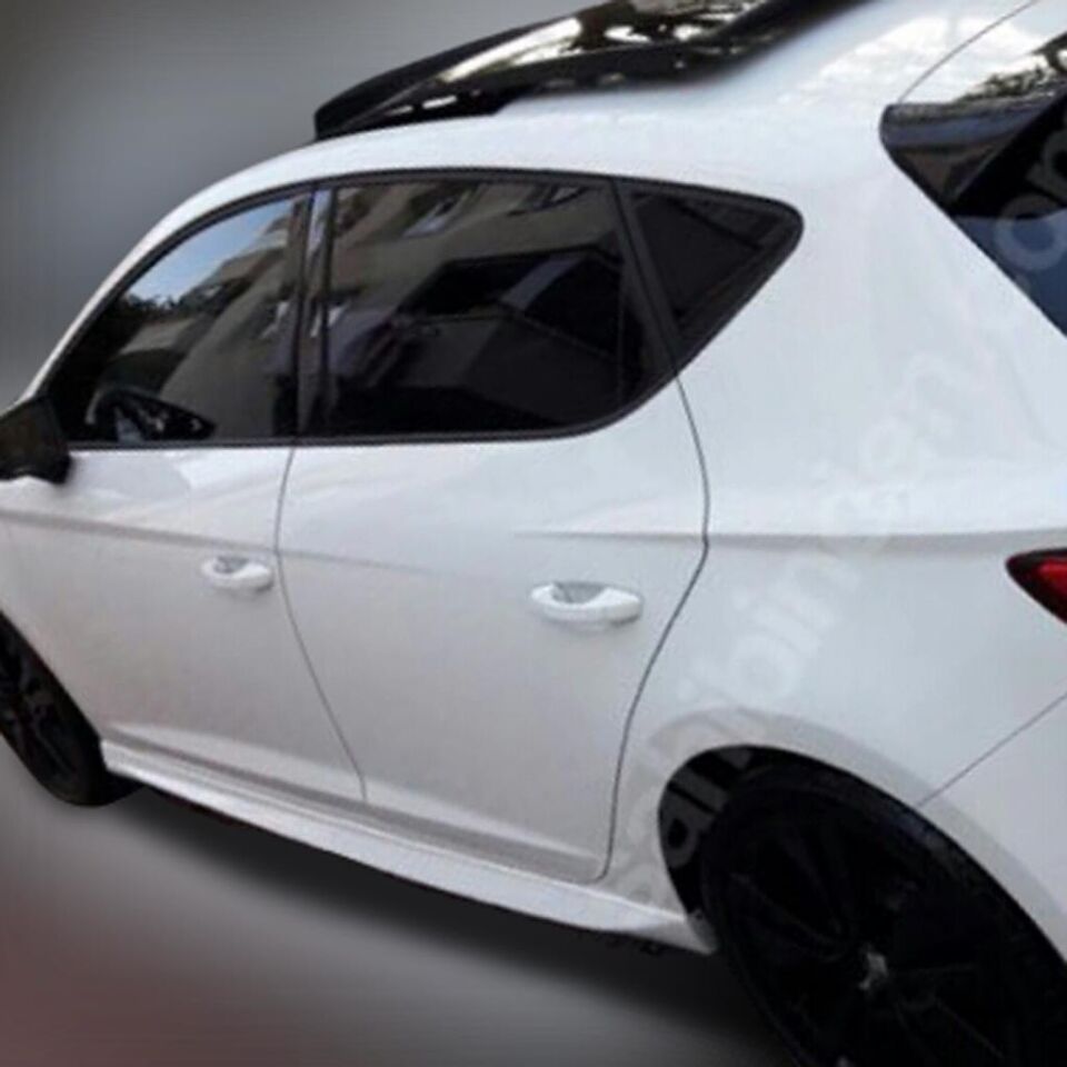 Skoda Rapid Yan Marşpiyel Fiber Boyalı - Leon R Modeli