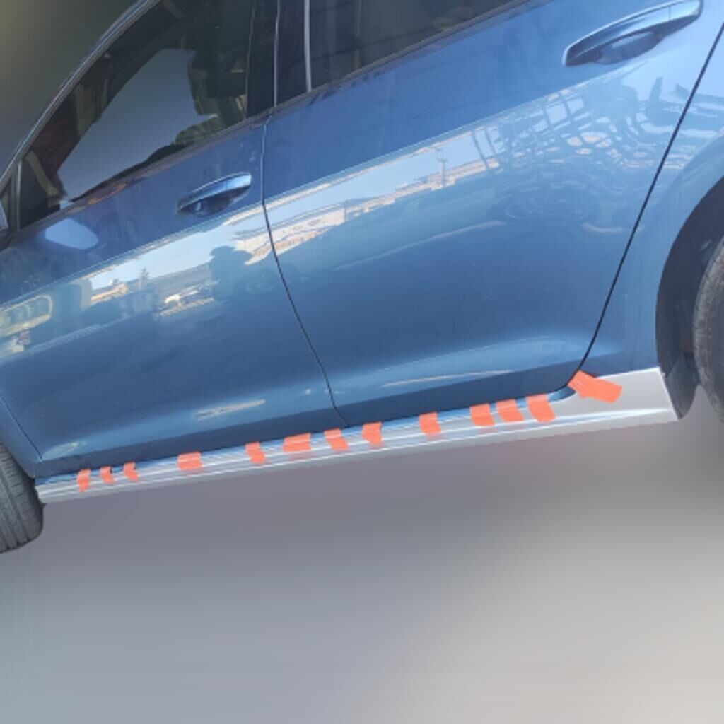 Volkswagen Golf 7 Yan Marşpiyel 2013 Sonrası Fiber Boyalı Xar