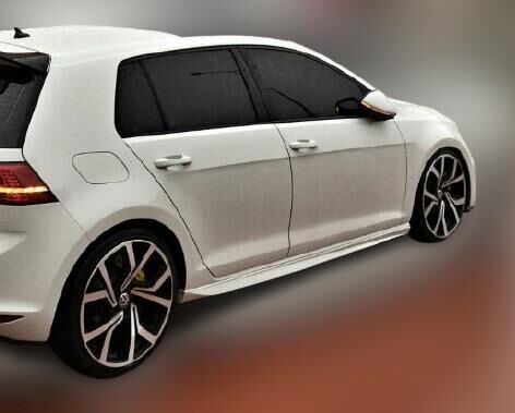 Volkswagen Golf 7 Yan Marşpiyel 2013 Sonrası Fiber Boyalı R