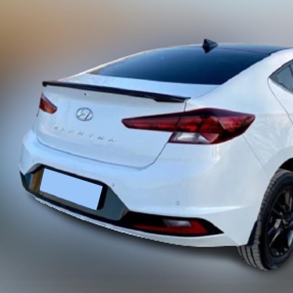 Hyundai Elantra Anatomik Spoiler 2018 Model ve Sonrası Boyalı