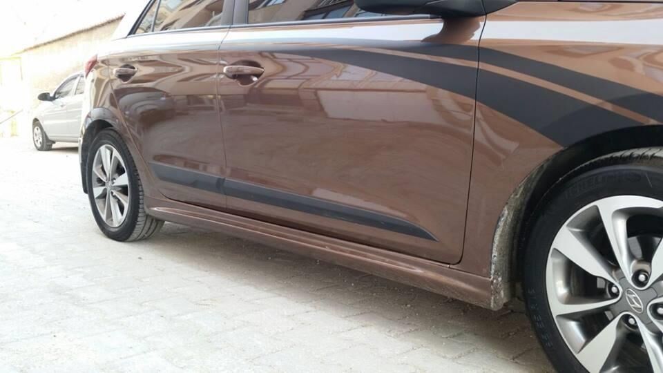 Hyundai İ20 Yan Marşpiyel 2015 ve Sonrası Leon Modeli Boyalı