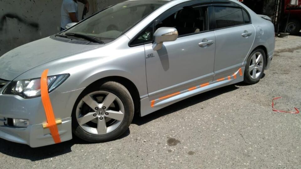 Honda Civic Mugen Marşpiyel 2006-2011 Model Arası Boyalı