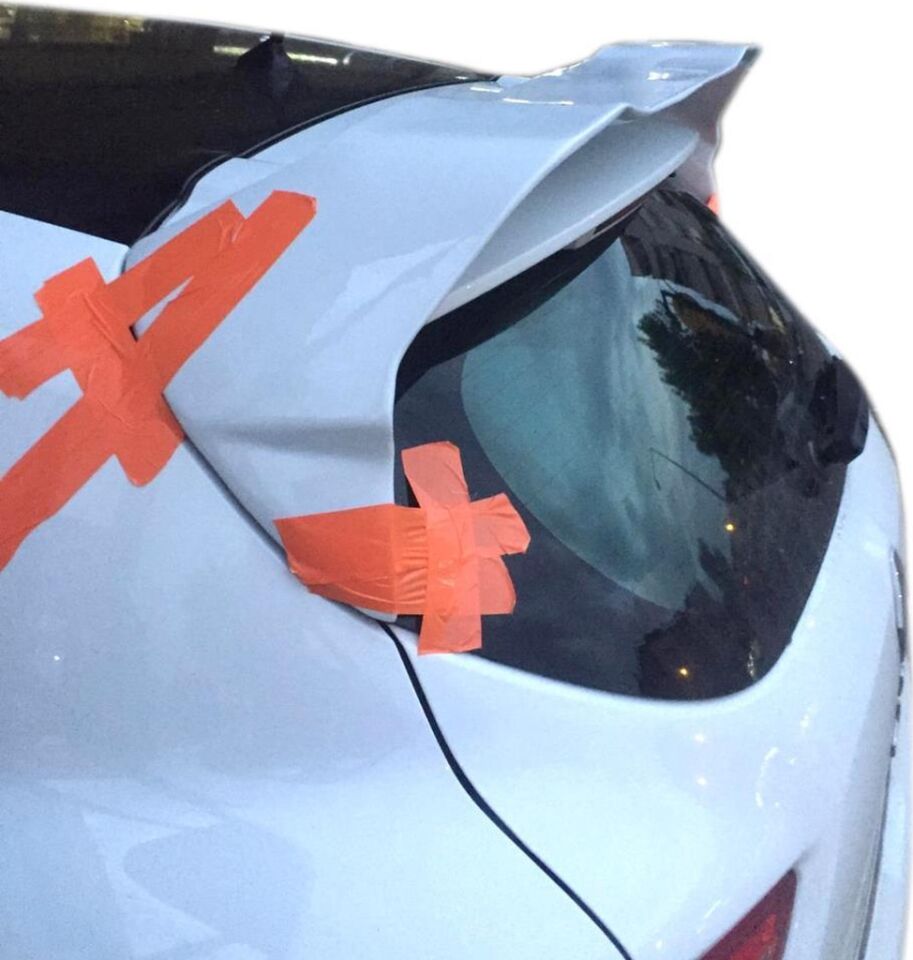 Renault Clio 4 Hb Rs Spoiler Boyalı Fiber Spoyler