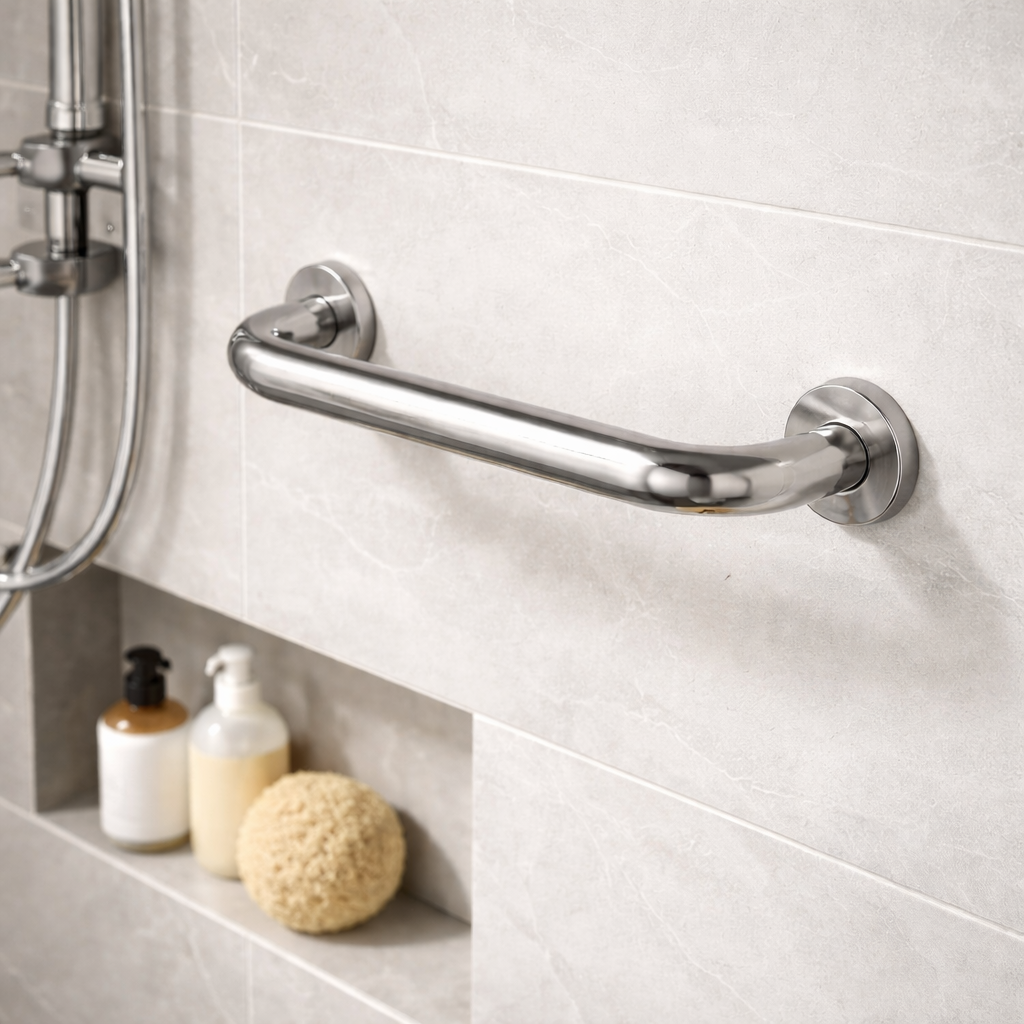 Pasus Paslanmaz Engelli Tutunma Barı Tutamağı 34Cm Wc Banyo Küvet