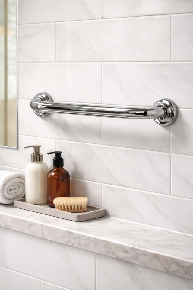 Pasus Paslanmaz Engelli Tutunma Barı Tutamağı 54Cm Wc Banyo Küvet