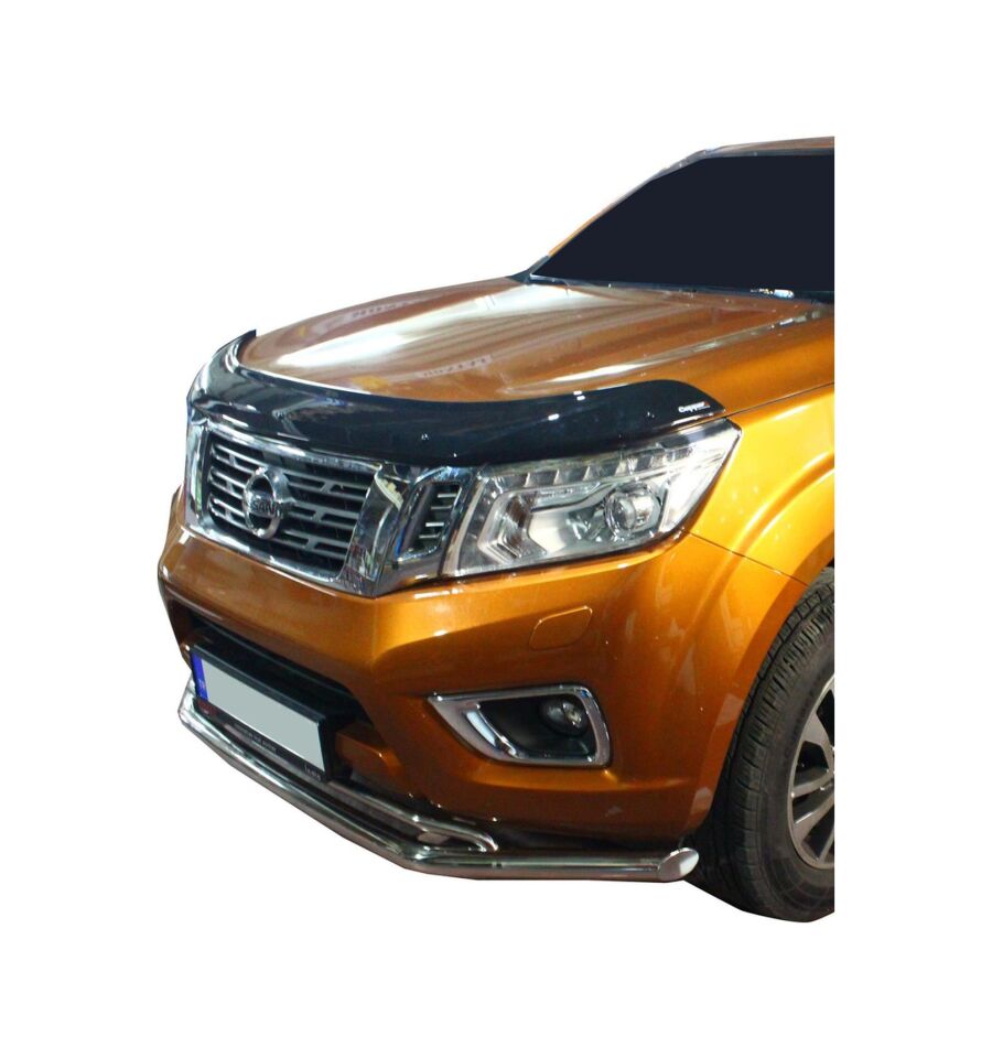 Nissan Navara Ön Krom Koruma Bıyık Paslanmaz Çelik
