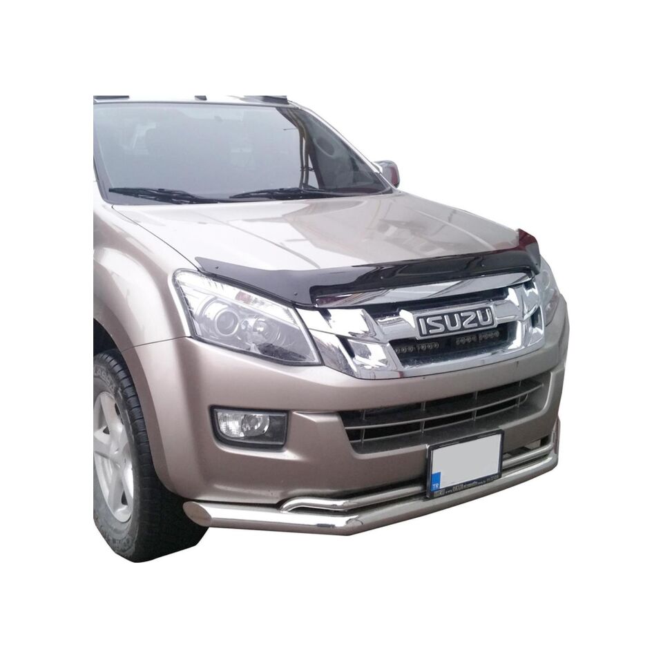 Isuzu Dmax Ön Krom Koruma Bıyık Paslanmaz Çelik