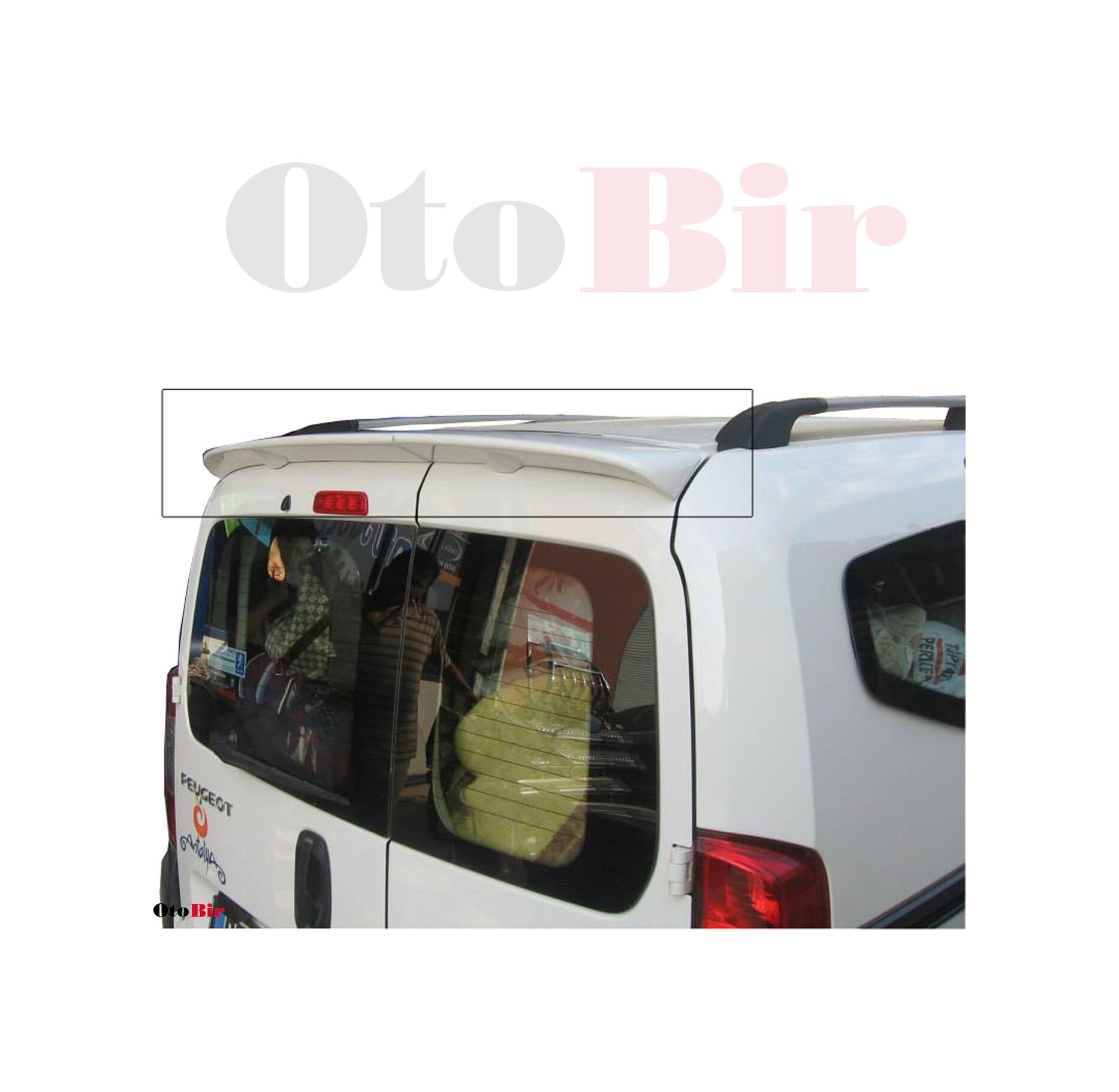 Fiat Fiorino Anatomik Spoyler Çift Kapı Modeli