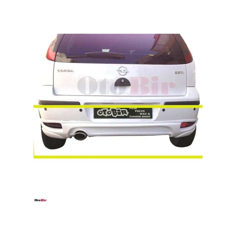 Opel Corsa C Arka Tampon Eki N11.8210