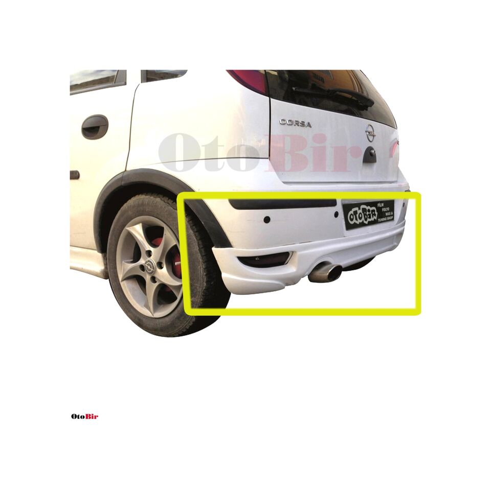 Opel Corsa C Arka Tampon Eki N11.8210