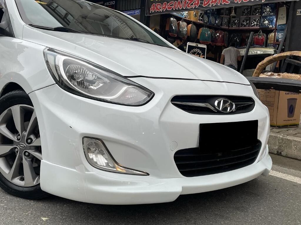 Hyundai Accent Blue Ön Tampon Eki Plastik Boyasız