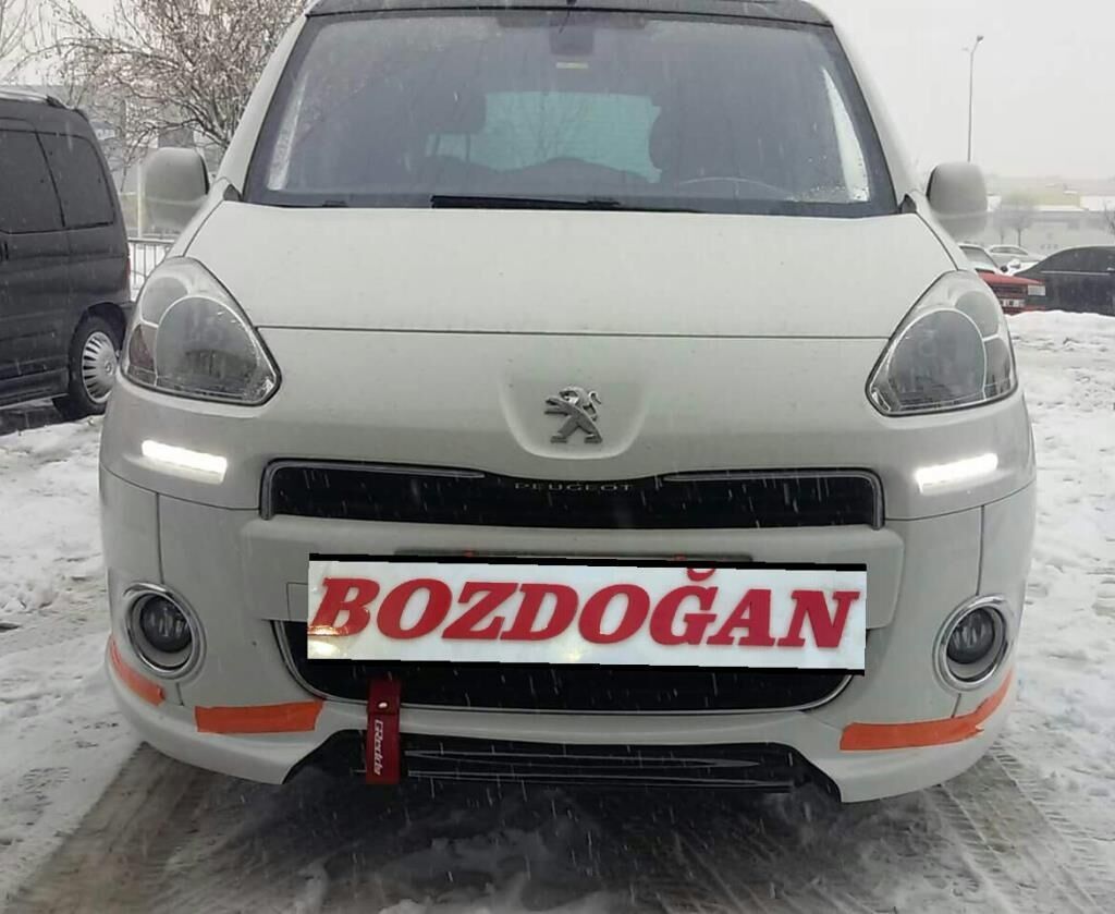 Peugeot Partner Tepee Ön Tampon Eki Boyasız
