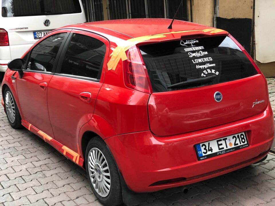 Fiat Punto Marşpiyel (Plastik)