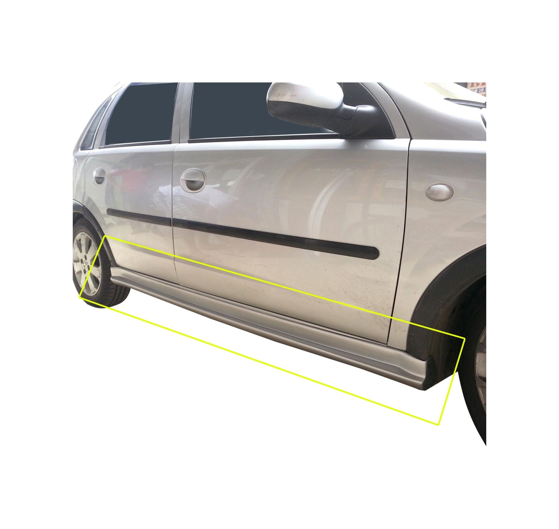 Opel Corsa C Yan Marşpiyel Yeni Model