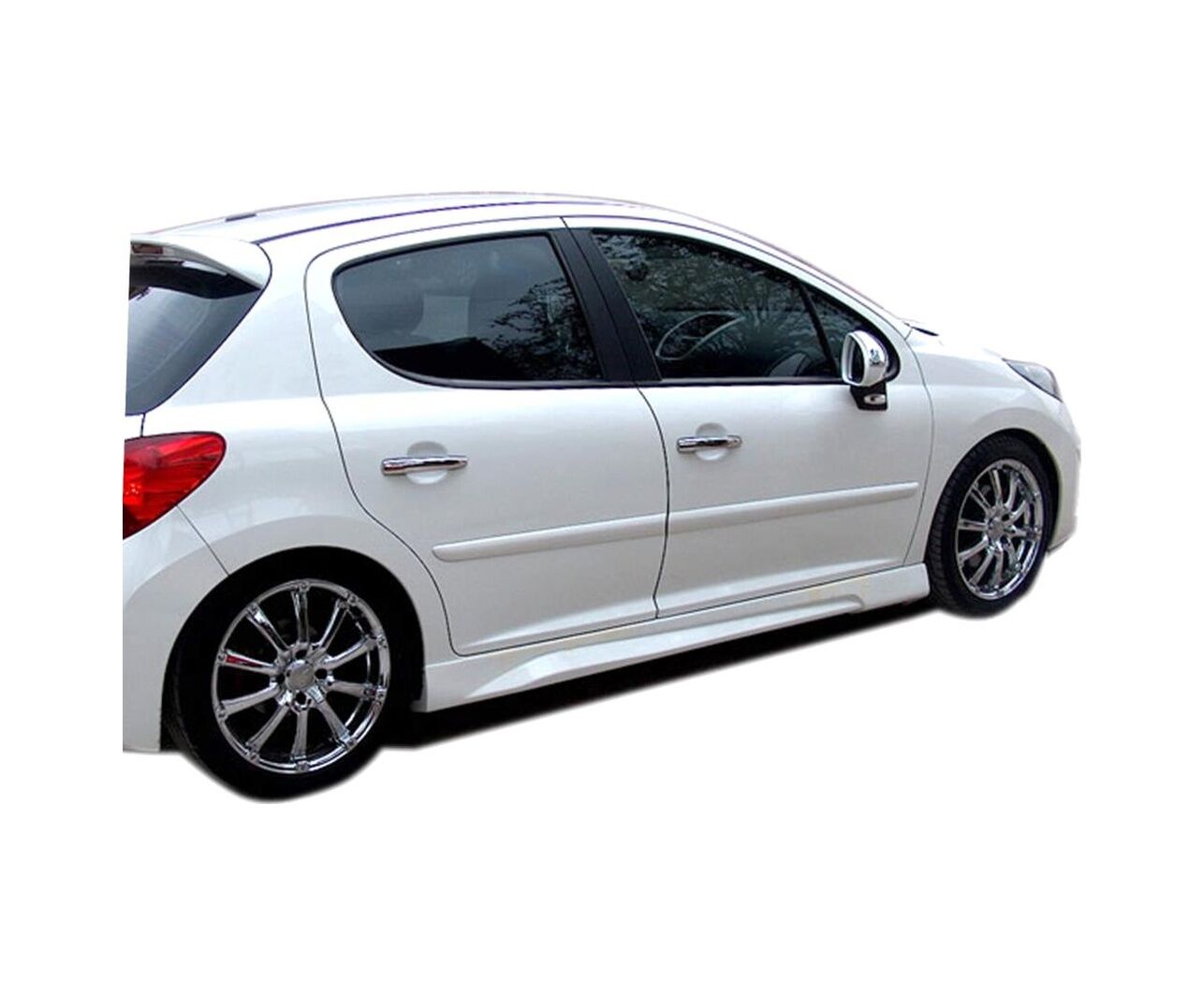 Peugeot 207 Yan Marşpiyel Boyalı 184cm Fiber