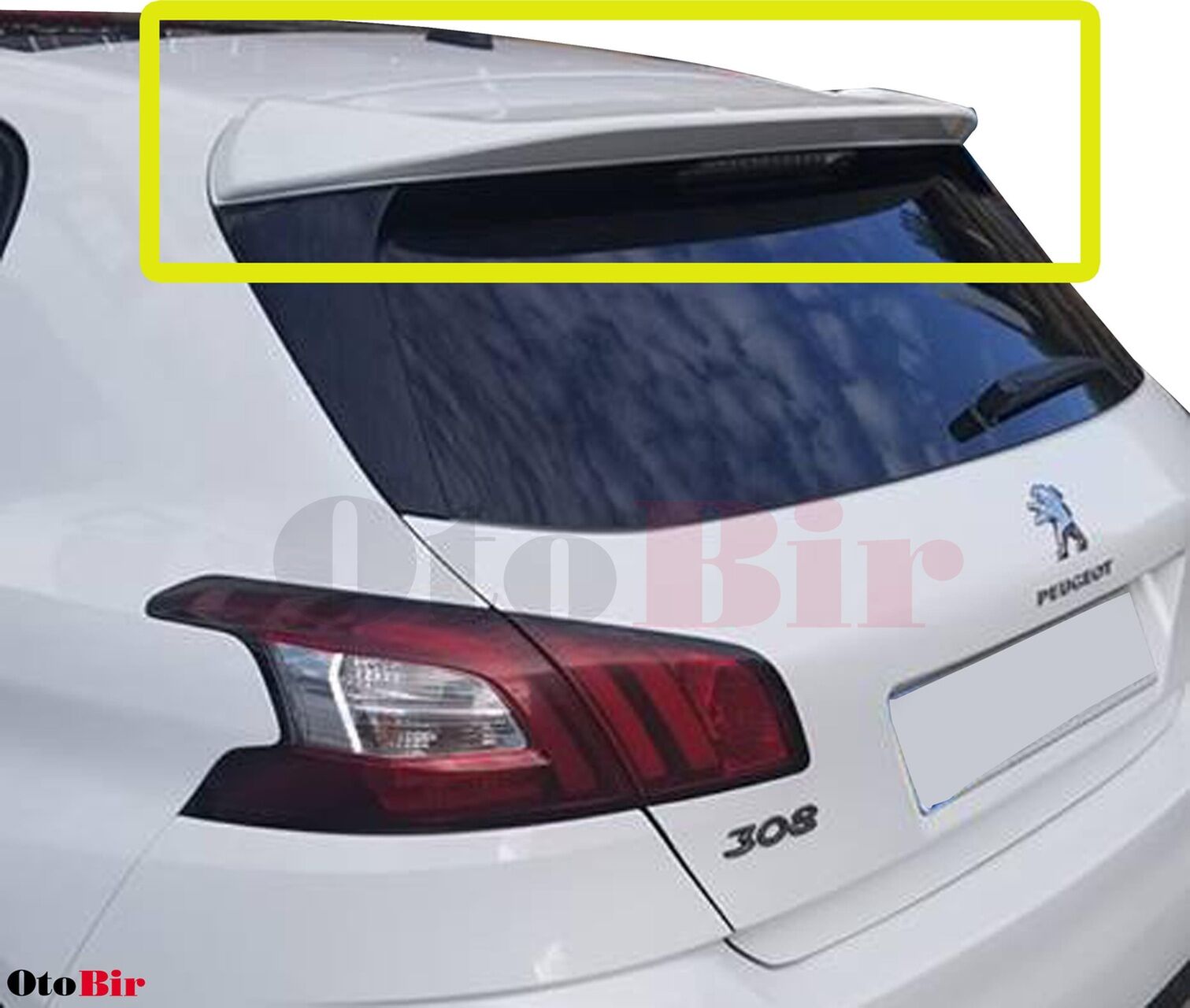 Peugeot 308 Anatomik Spoiler 2014 Sonrası Modellere Uyumludur