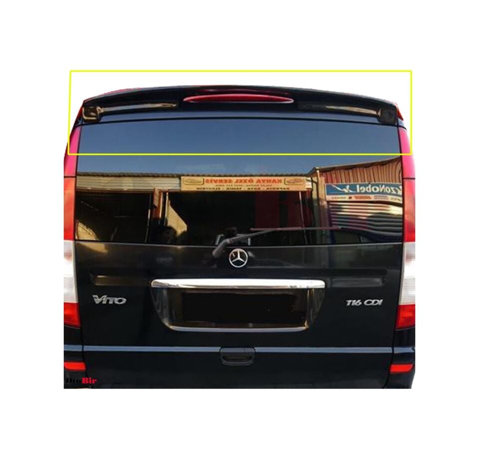 Mercedes Vito Anatomik Spoiler 2004-2015 Model Arası Uyumludur