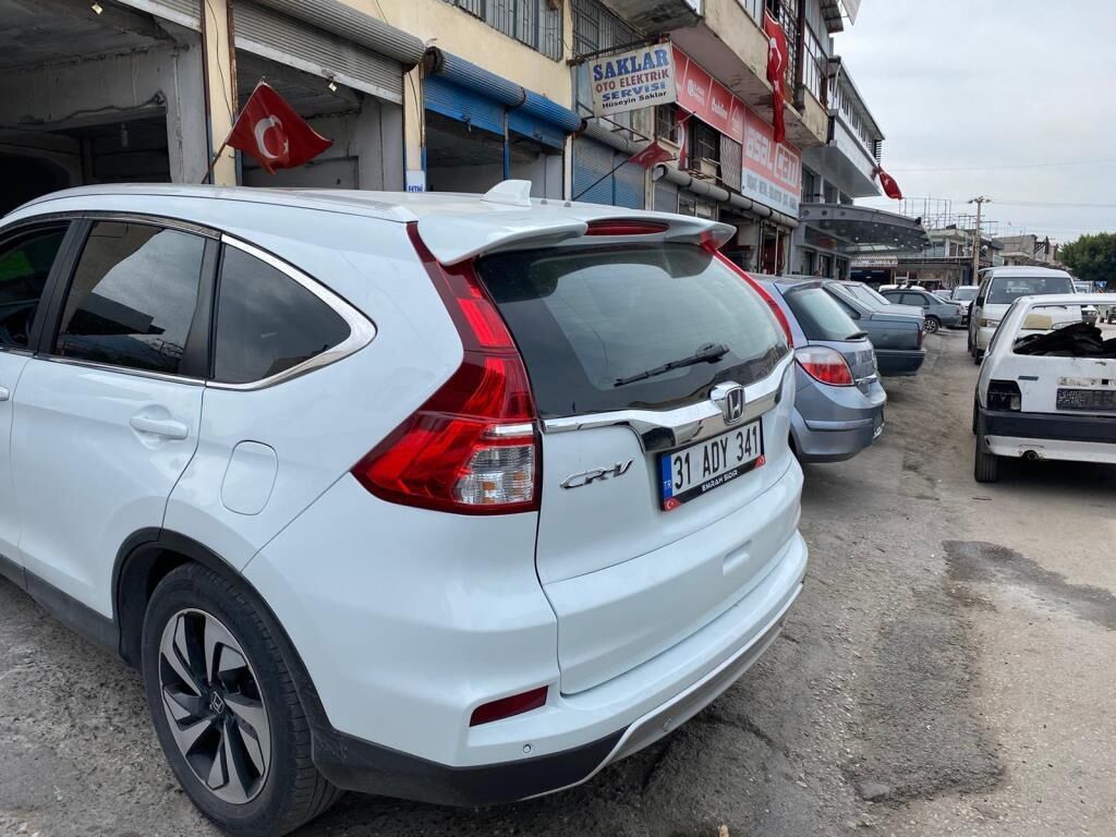 Honda Crv Anatomik Spoiler 2012 Ve Sonrası Modellere Uyumludur