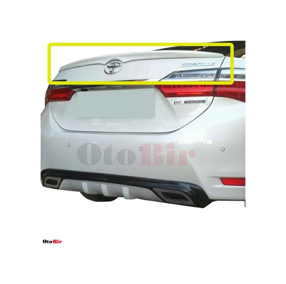Toyata Corolla Spoiler 2014 Sonrası Modellere Uyumludur