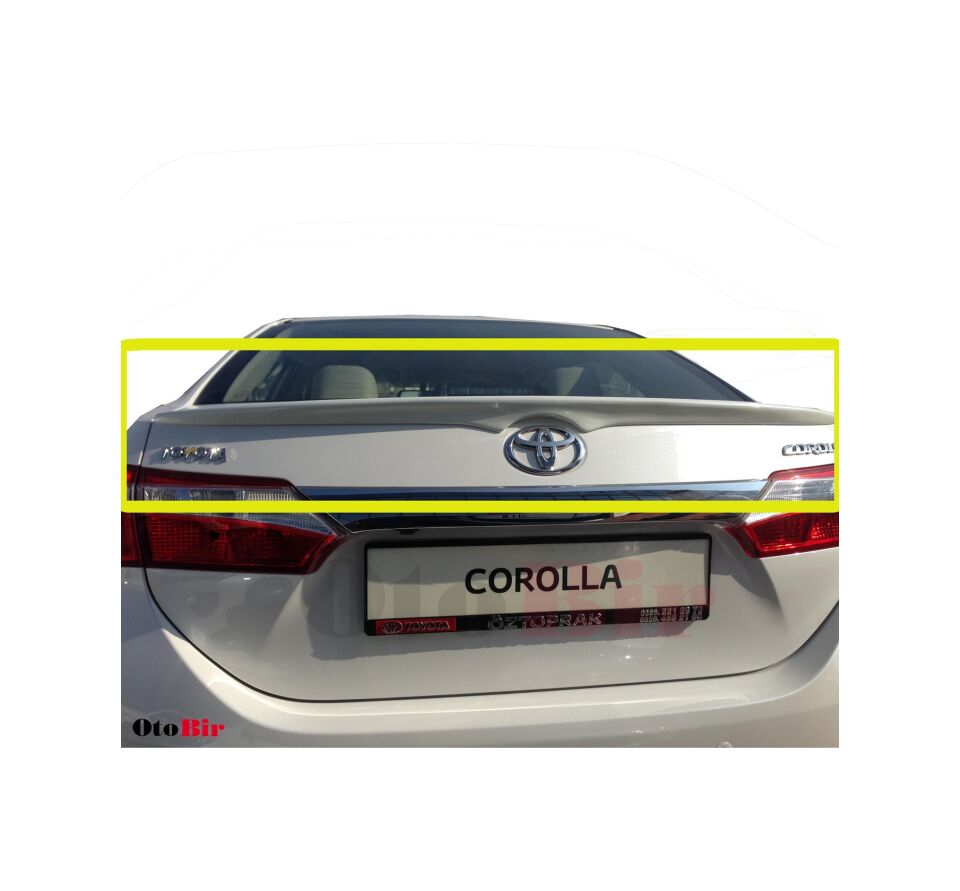 Toyata Corolla Spoiler 2014 Sonrası Modellere Uyumludur