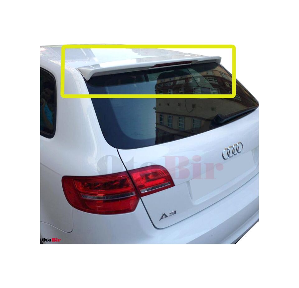 Audi A3 Hb Anatomik Spoiler 2005-2012 Model Arası Boyalı