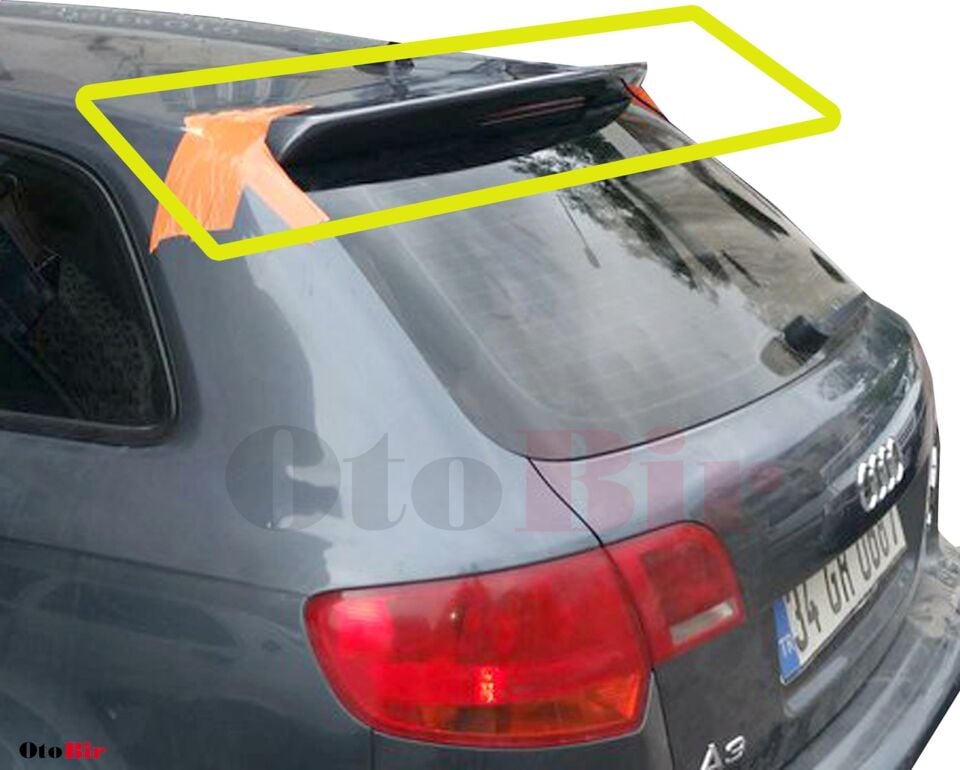 Audi A3 Hb Anatomik Spoiler 2005-2012 Model Arası Boyalı